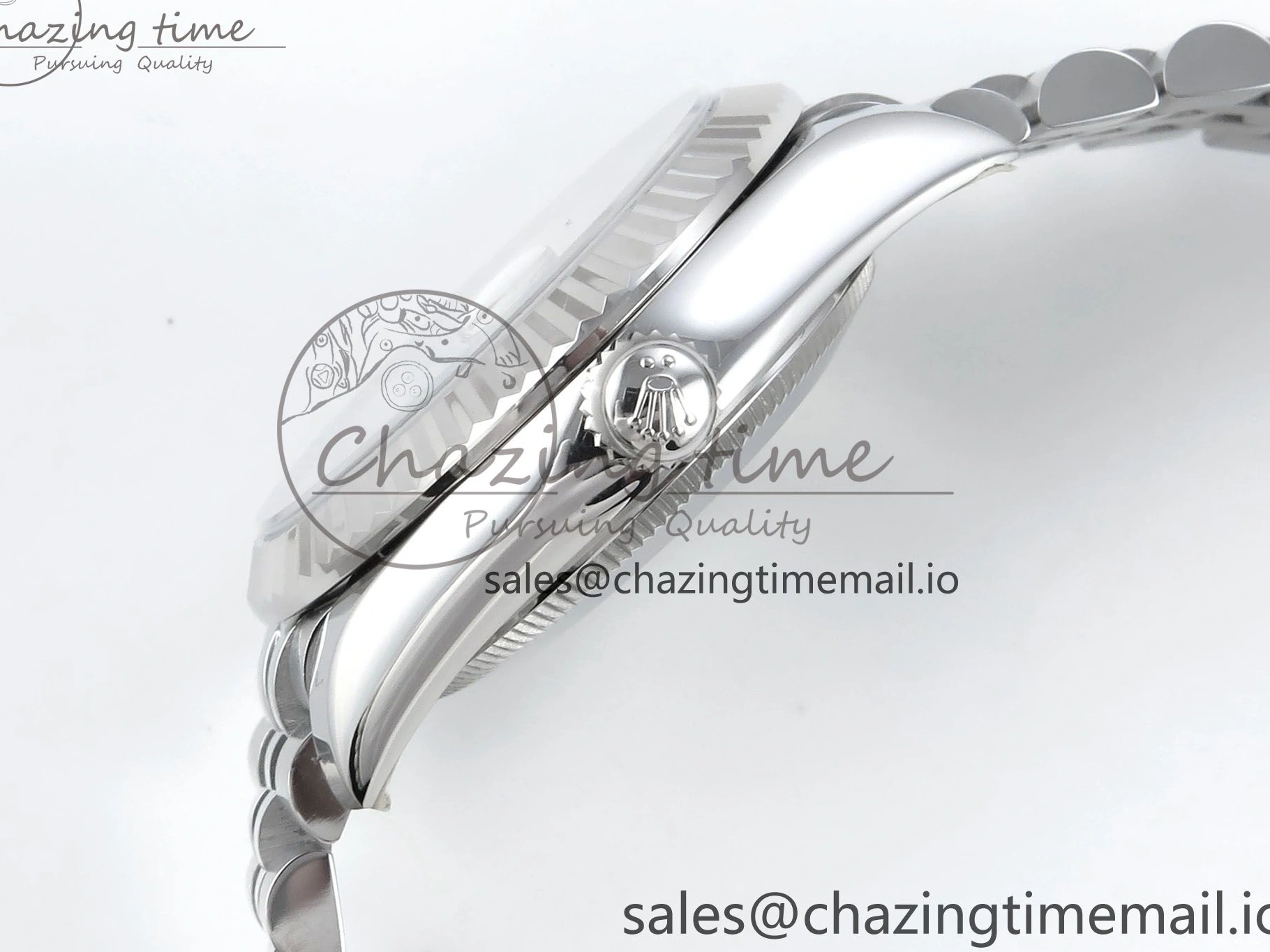 MiroTime 0216 Upgraded DateJust 31 278274 ARF 1:1 Best Edition 904L Steel Pink Roman Dial on SS Jubilee Bracelet ETA 532